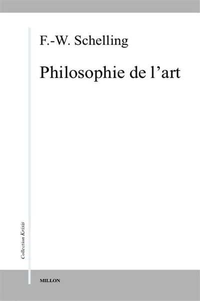 Philosophie de l'art