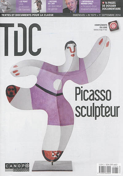 TDC, Textes et documents pour la classe, n° 1079. Picasso sculpteur