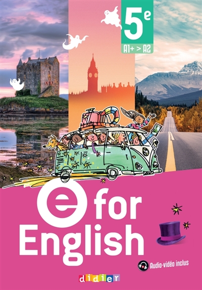 E for English : anglais 5e...