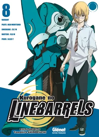 Kurogane no Linebarrels. Vol. 8