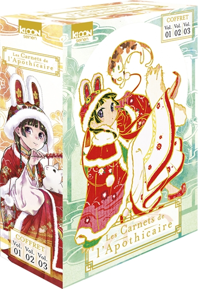 Les carnets de l'apothicaire : coffret vol. 01, vol. 02, vol. 03