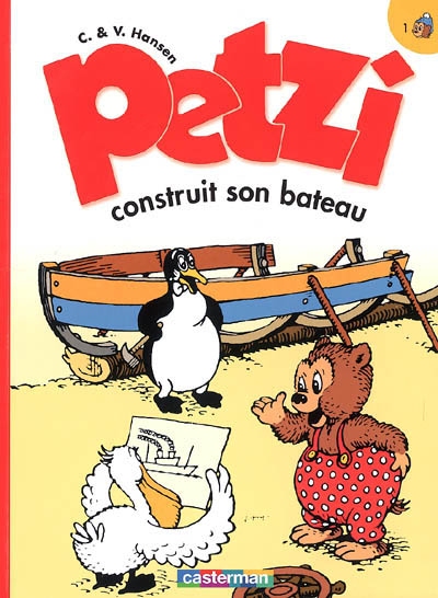 Petzi construit son bateau