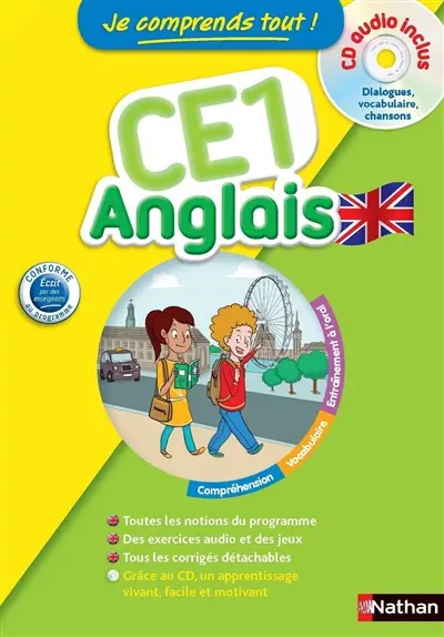 Je comprends tout ! Anglais CE1, 7-8 ans