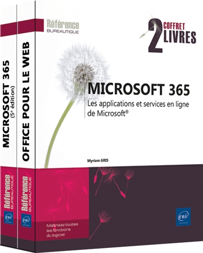 Microsoft 365 : les applications et services en ligne de Microsoft : coffret 2 livres