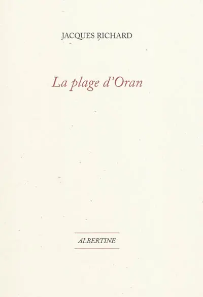 La plage d'Oran