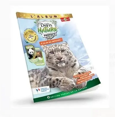 L'album défis nature protect : à toi de les défendre ! : panthère des neiges