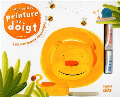 Mon coffret peinture au doigt : les animaux sauvages