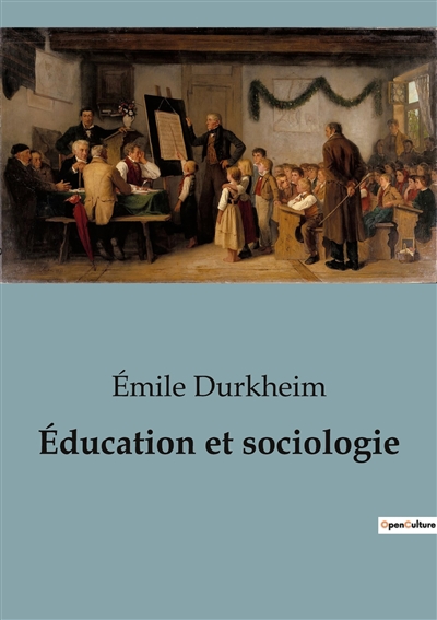 Education et sociologie