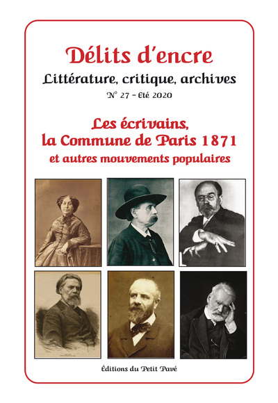 Délits d'encre, n° 27. Les écrivains, la Commune de Paris 1871 et autres mouvements populaires