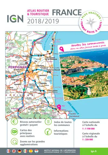 Atlas routier & touristique France : 2018-2019 Atlas routier & touristique France : 2018-2019