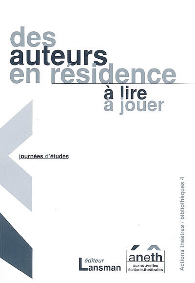 Des auteurs en résidence, à...