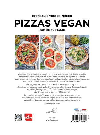 Pizzas vegan : comme en Italie - Stéphanie Tresch-Medici