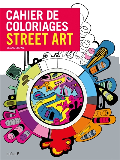 Cahier de coloriages : street art