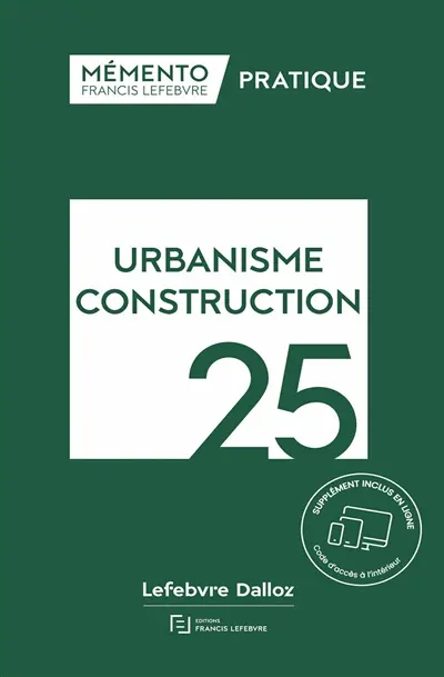 Urbanisme, construction 2025
