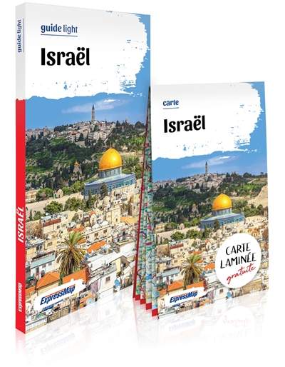 Israël : guide et carte laminée