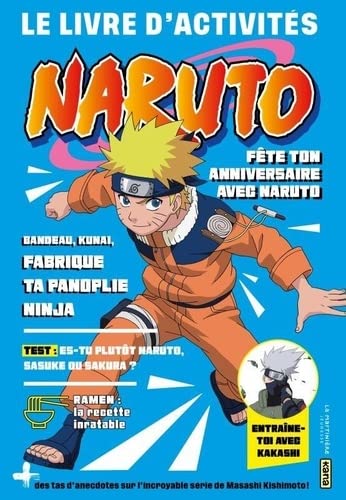 Naruto : le livre d'activités - Mathieu Rocher