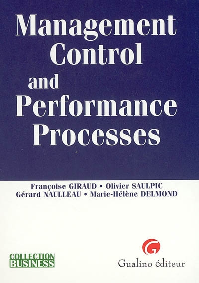 Management control and performance processes