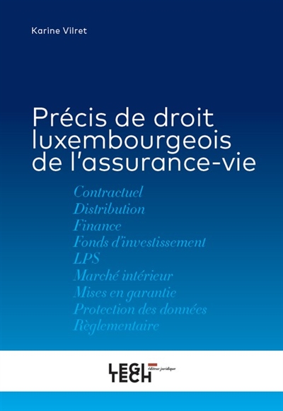 Précis de droit luxembourgeois de l'assurance-vie