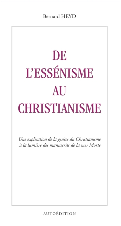 De l'Essénisme au...