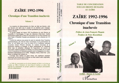 Zaïre 1992-1996 : chronique d'une transition inachevée