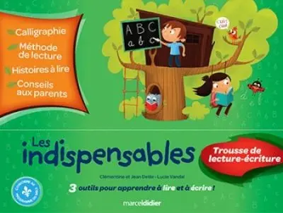 Les indispensables : trousse de lecture-écriture : 3 outils pour apprendre à lire et à écrire !