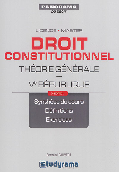 Droit constitutionnel : théorie générale : Ve République