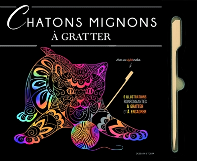 Chatons mignons à gratter
