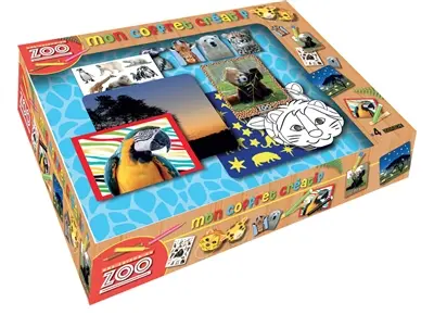 Une saison au zoo : mon coffret créatif