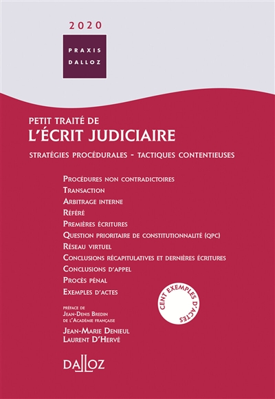 Petit traité de l'écrit...