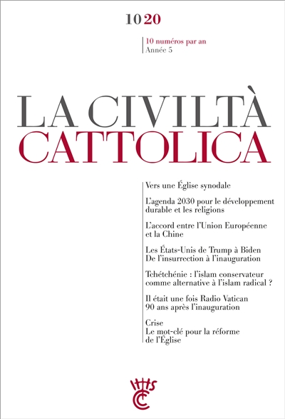 Civiltà cattolica (La), n° 10 (2020)