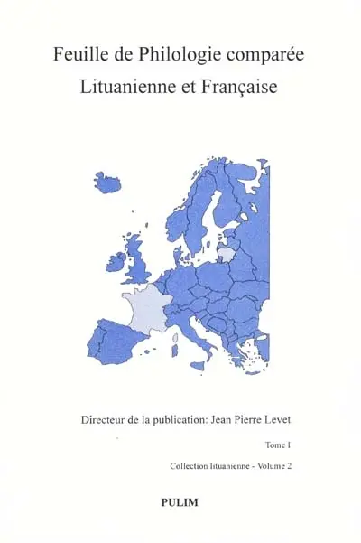 Feuille de philologie comparée lituanienne et française, n° 1