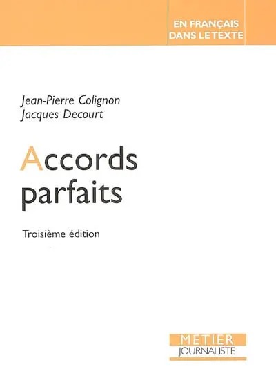 Accords parfaits