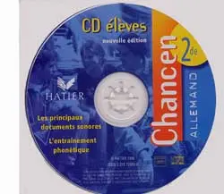 Chancen, allemand 2de : CD audio de l'élève