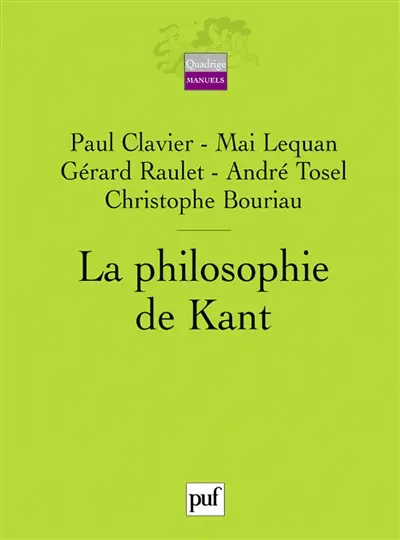 La philosophie de Kant