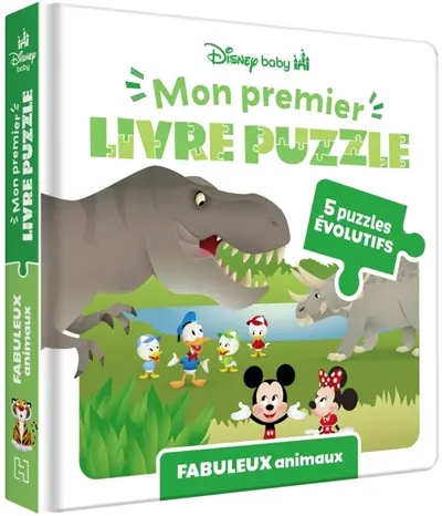 Fabuleux animaux : 5 puzzles évolutifs
