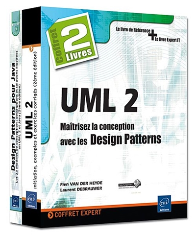 UML 2, coffret de 2 livres : Maîtrisez la conception avec les Design Patterns