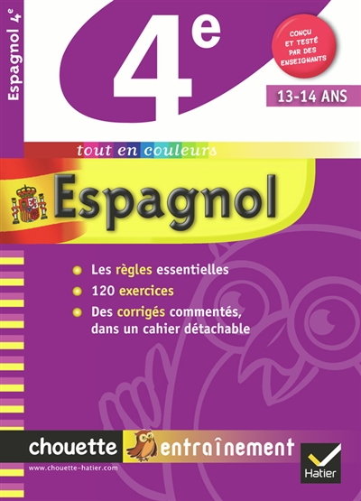 Espagnol 4e, 13-14 ans : niveau A2+-B1 du CECR