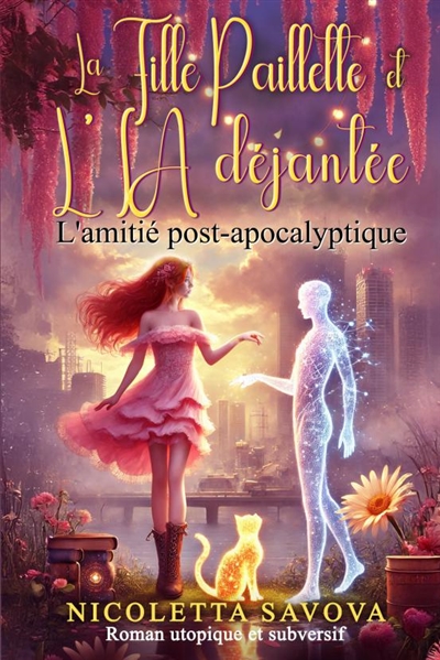 Fille paillette & IA : amitié post-apo