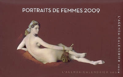 L'agenda calendrier portraits de femmes 2009