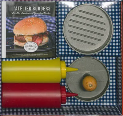 L'atelier du hamburger : les recettes de Big Fernand : recettes classiques et franchouillardes