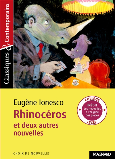 Rhinocéros : et deux autres nouvelles