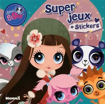 Littlest Petshop, super jeux + stickers