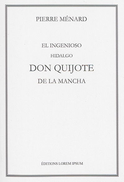El ingenioso Hidalgo don Quijote de la Mancha