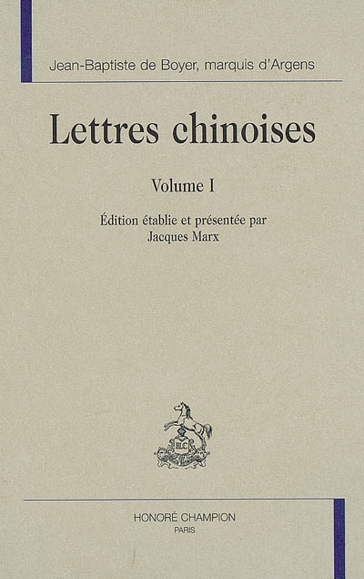Lettres chinoises