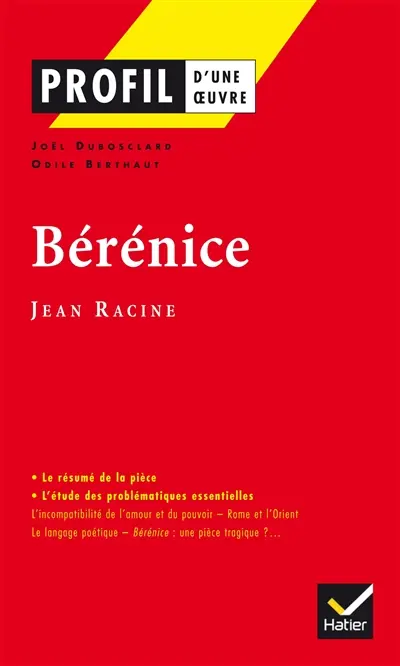 Bérénice (1670), Racine