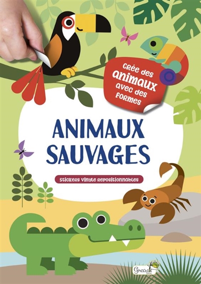 Animaux sauvages : stickers...