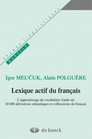 Lexique actif du français :...