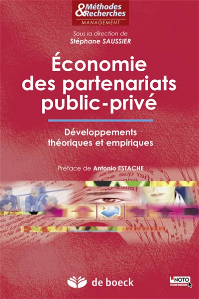 Economie des partenariats public-privé : développements théoriques et empiriques