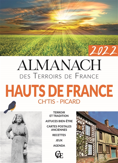 Almanach Hauts-de-France 2022 : Ch'tis, Picard