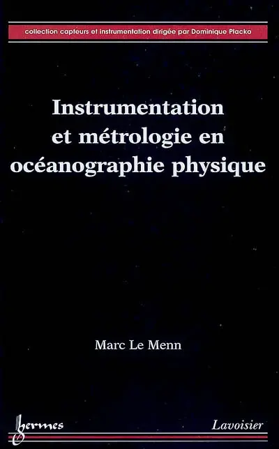 Instrumentation et métrologie en océanographie physique